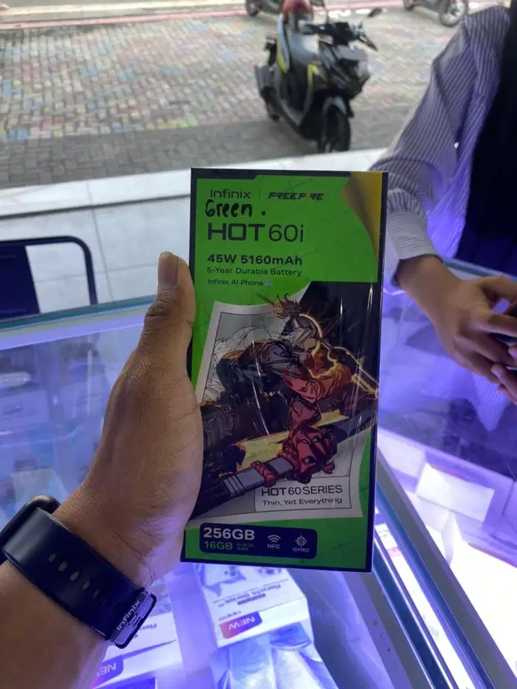 Infinix hot 60i 8/256gb terbaru resmi