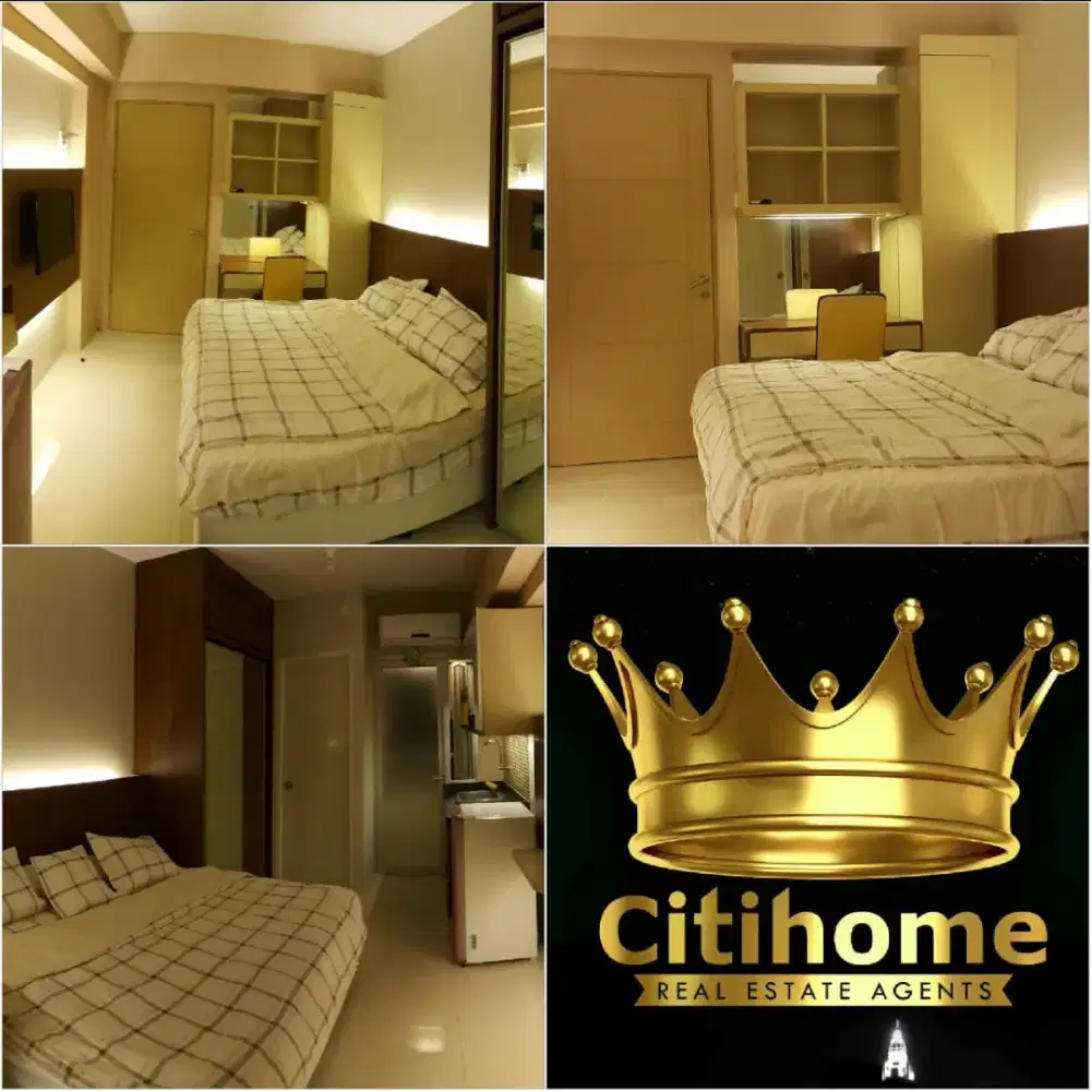 Menyewakan apartemen educity 1BR Tahunan by citihome