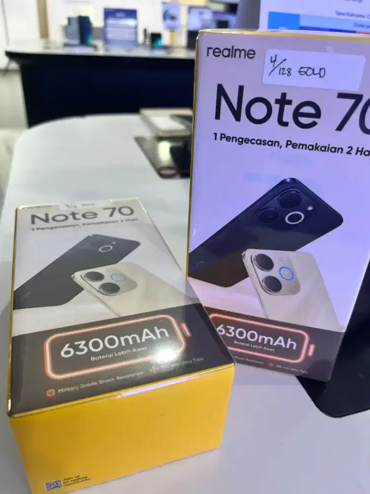 REALME NOTE 70 TAHAN BNTING BATRAI SUPER BESAR