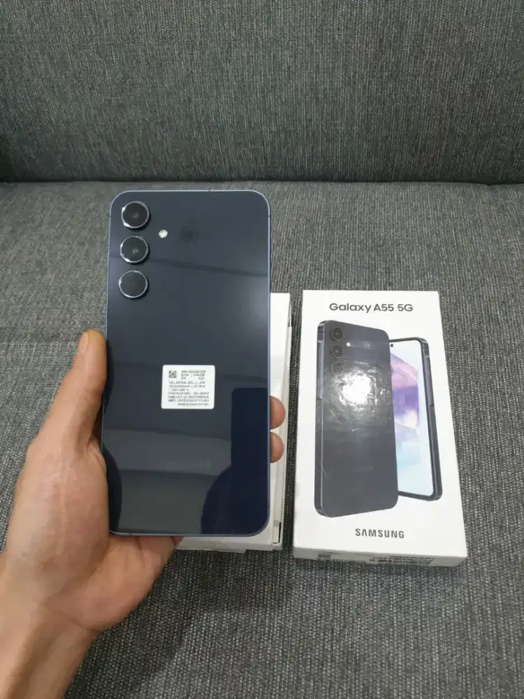 Samsung A55 5G 8/256 mulus lengkap