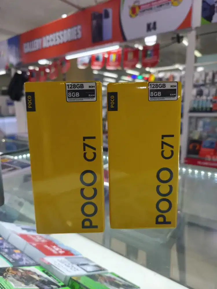 Poco C71 4/128gb New Garansi Resmi