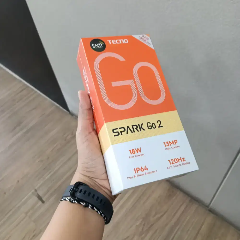 TECNO SPARK GO 2 RAM 3/64 GB BARU PASTI RESMI
