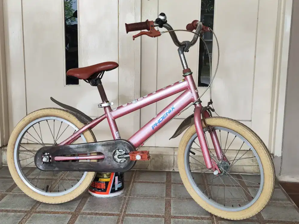 Sepeda anak Phoenix 18 inch Pink