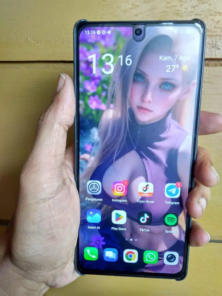 Infinix Note 50 Pro Ram 8+8 internal 256gb Fullset