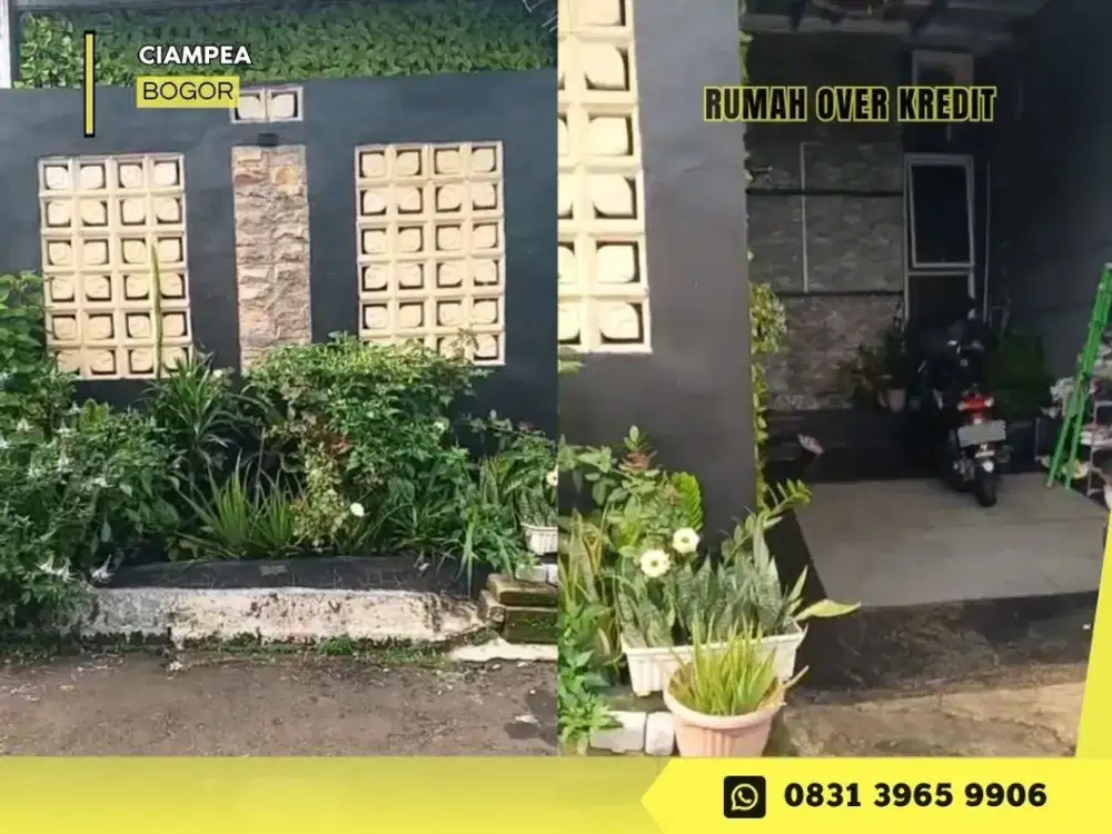 Jual Over Kredit full furnish 120JT di Ciampea ilir bogor barat dkt IPB