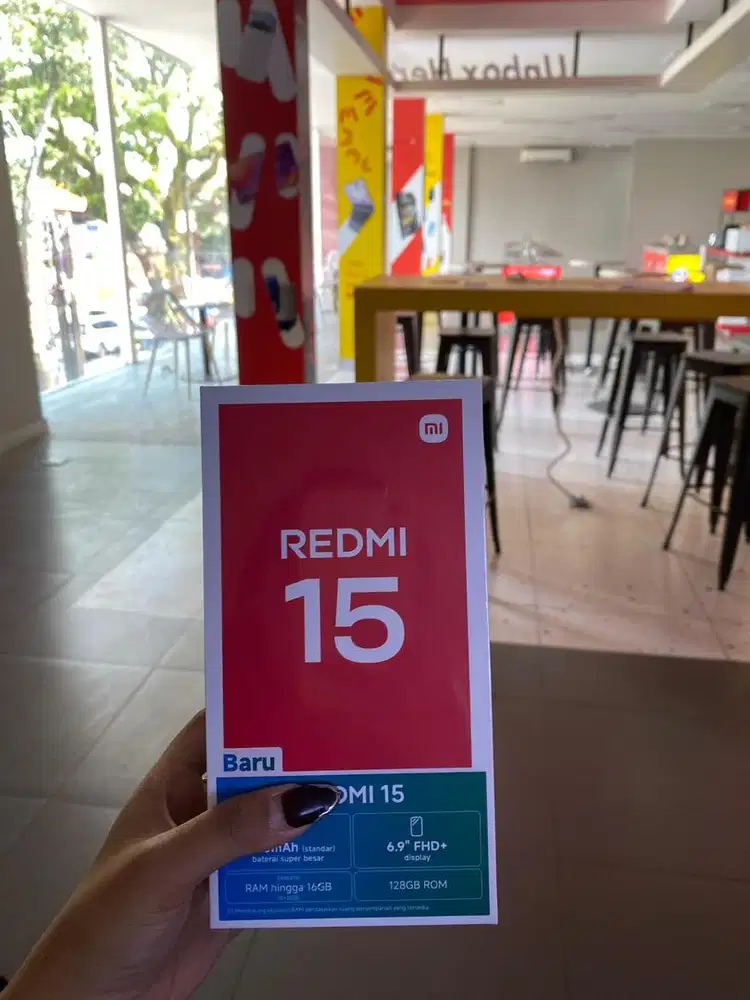 Redmi 15 – Kredit Tanpa DP & Bunga 0%