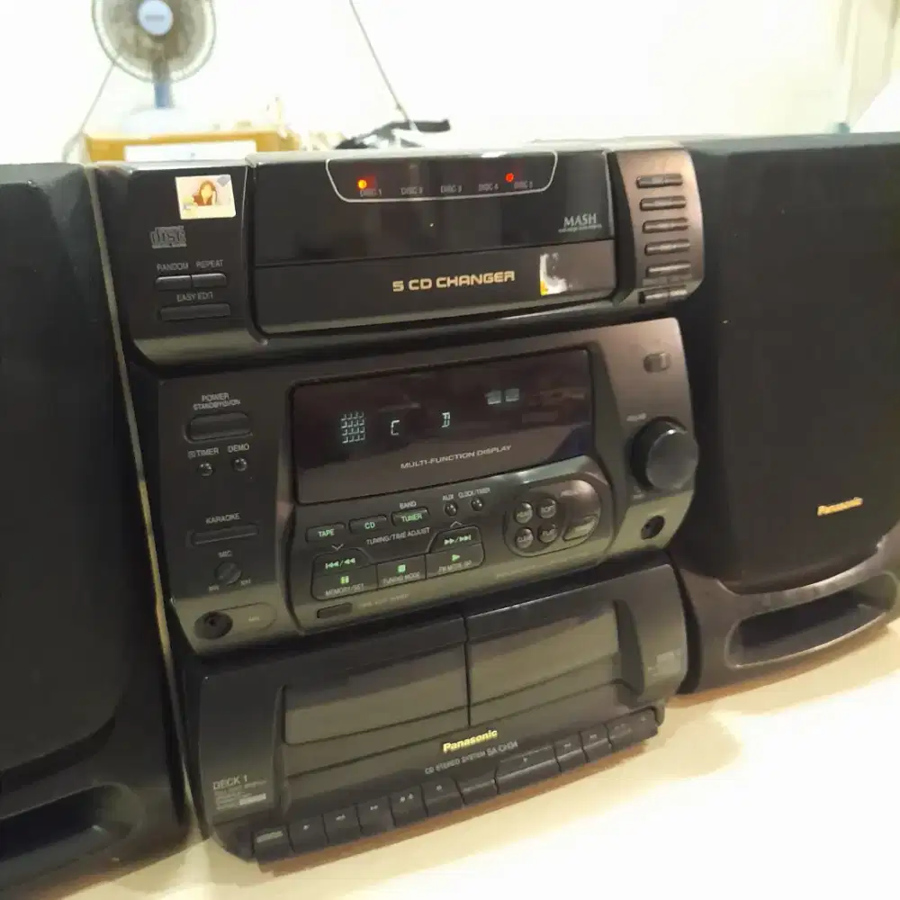 DIJUAL PANASONIC Audio deck SA-CH34