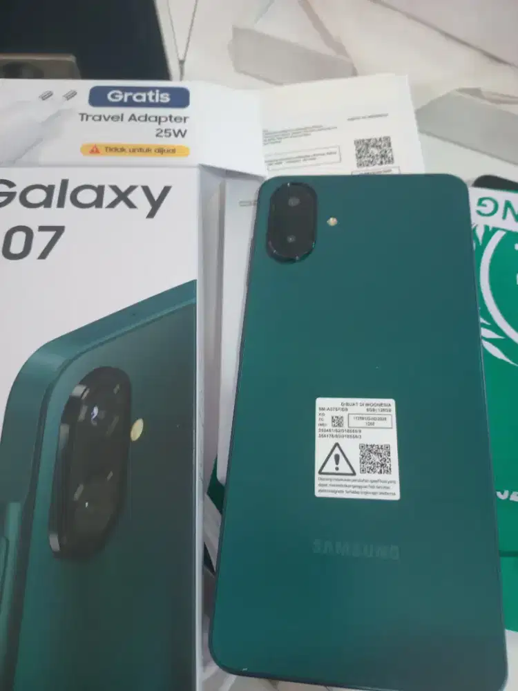 Samsung galaxy a07 green 4/64 garansi resmi