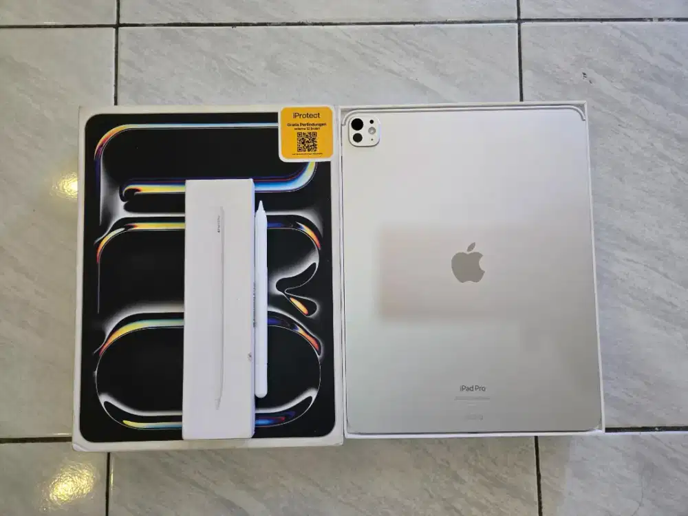 Ipad Pro M4 iBox 13 inch + Apple Pencil Pro 256gb Wifi only inc