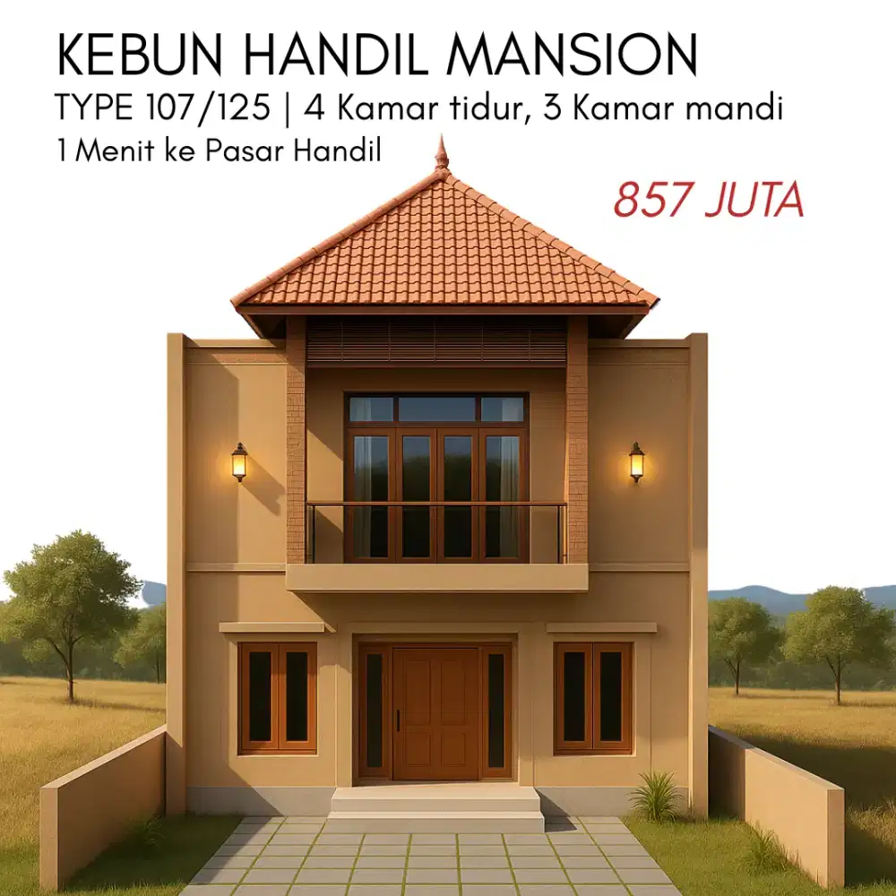 Rumah Jambi 2 Lantai