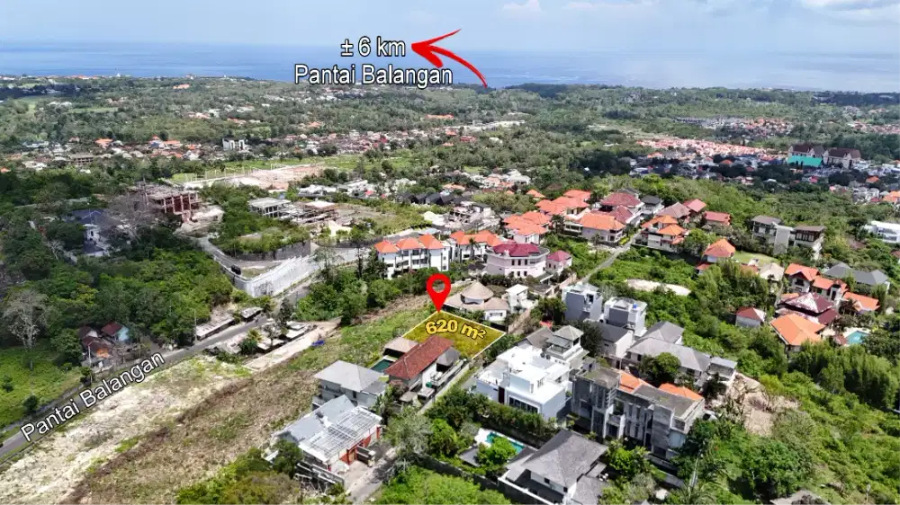 Tanah Link Villa Ocean View Tundun Penyu Balangan Bali