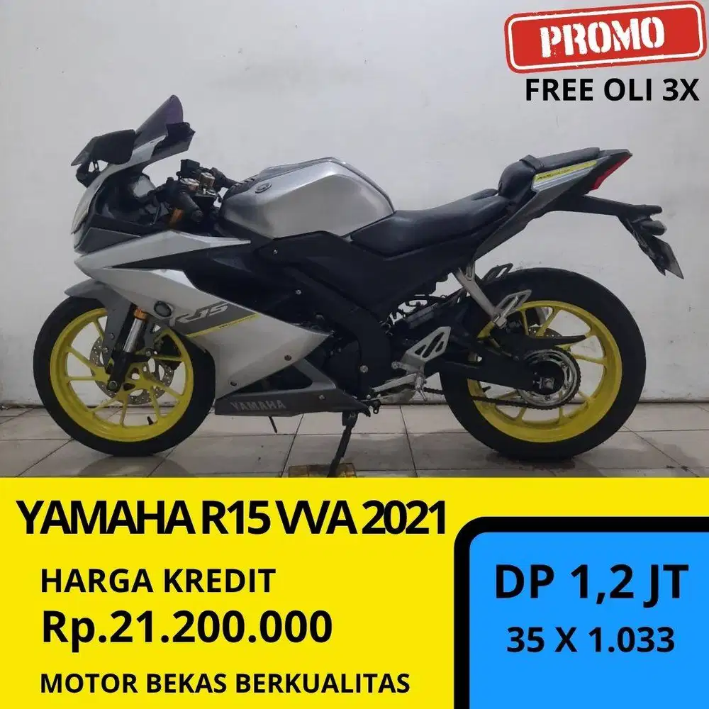 Yamaha R15 VVA 2021 Cash dan Kredit Motor Plat Depok Guys