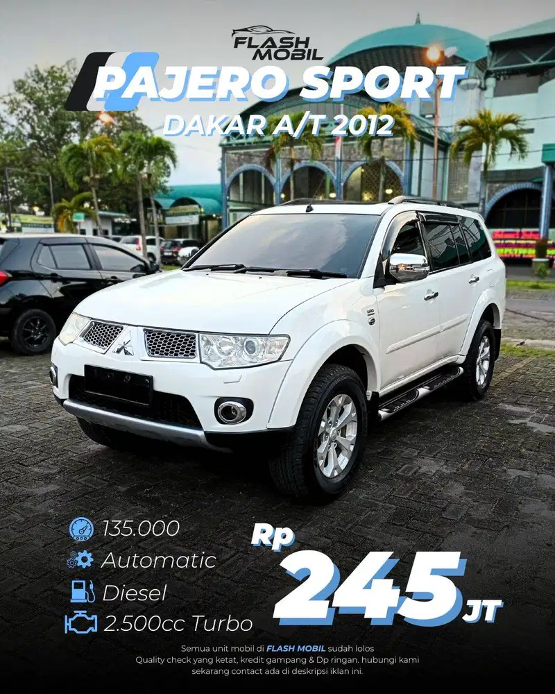 PAJERO SPORT DAKAR 4X4 AUTOMATIC 2012