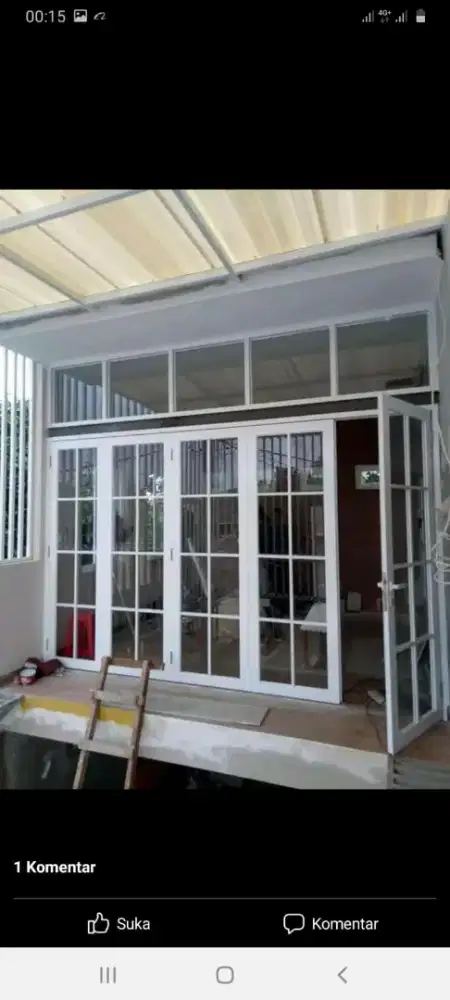 Pintu Aluminium Dan Kaca