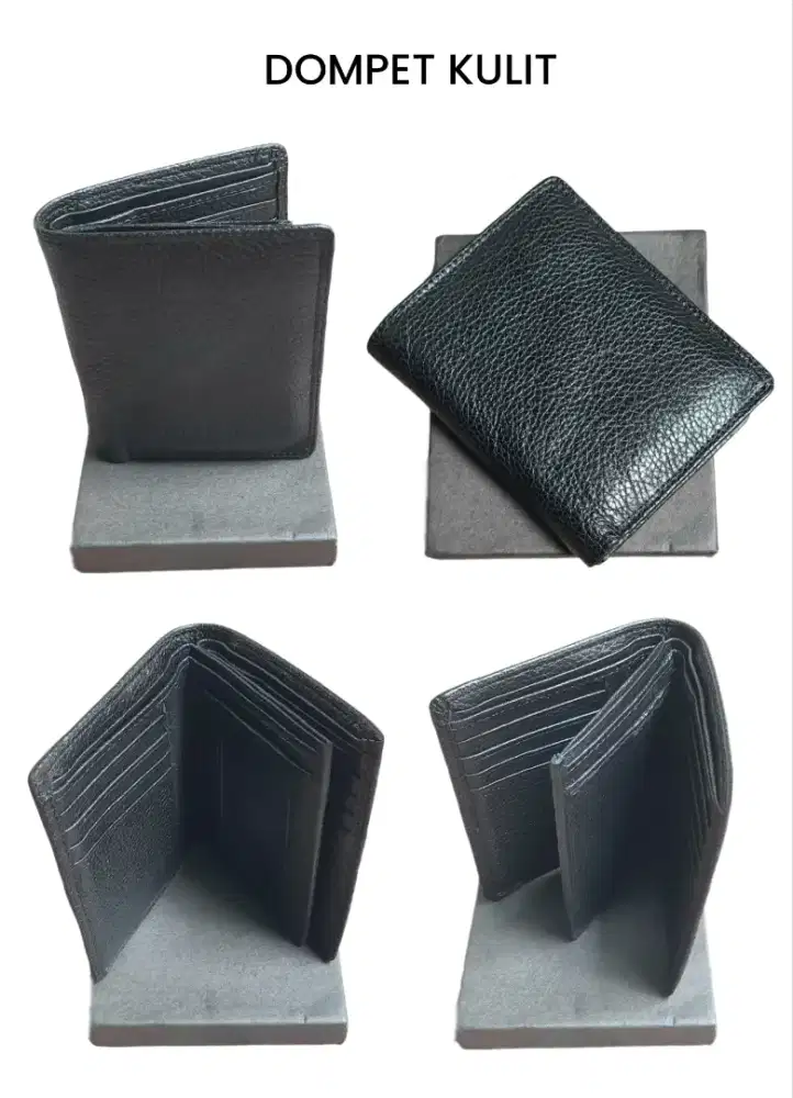 Dompet Kulit Hitam.