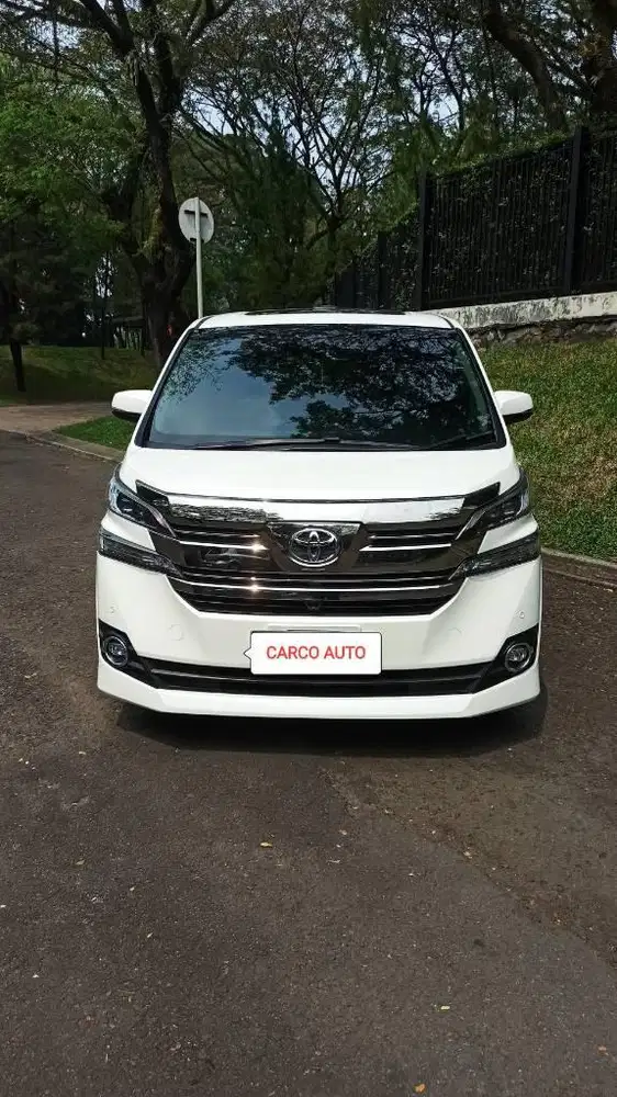 Toyota Vellfire 2.5L G ATPM Putih 2016 Record Tgn1