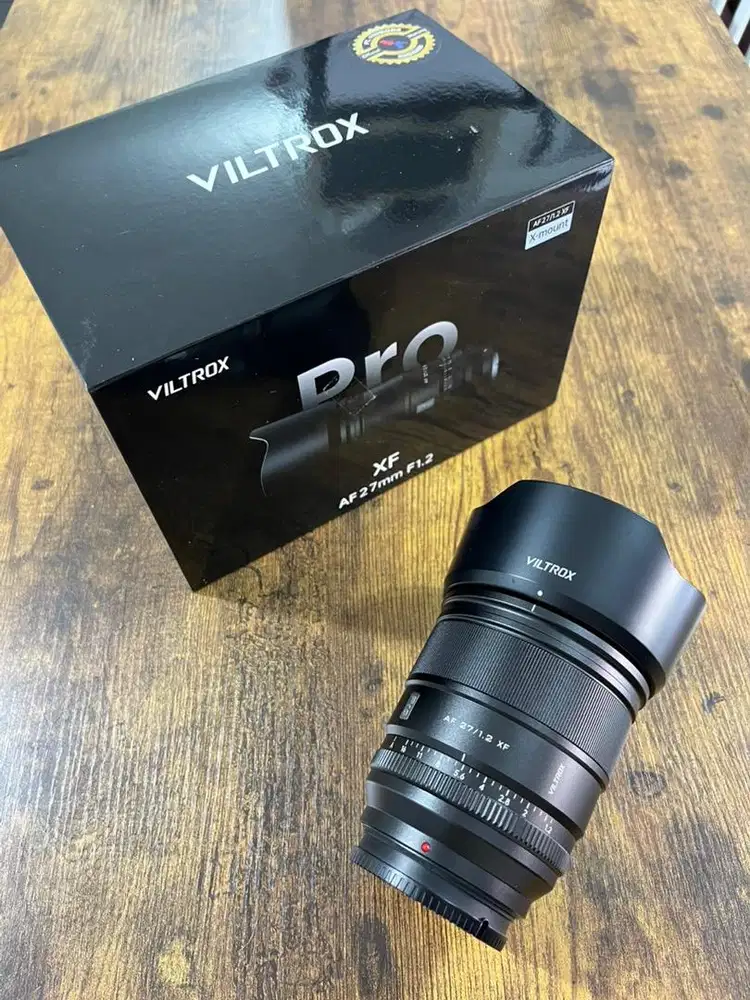 Viltrox 27mm f1.2 for Fujifilm mulus lengkap