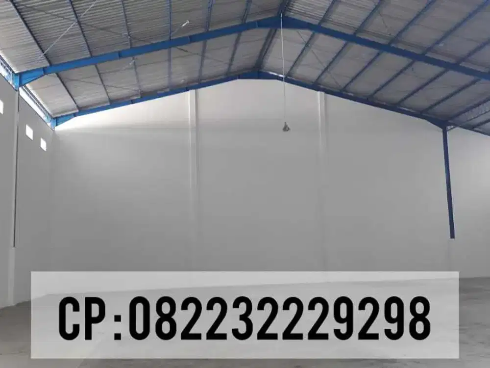 DISEWAKAN GUDANG BARU SIAP PAKAI JEMBER