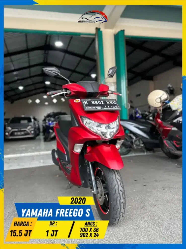 YAMAHA FREEGO S 2020 MONGGO GERCEP LURR HIKMAH MOTOR KEPUH MALANG