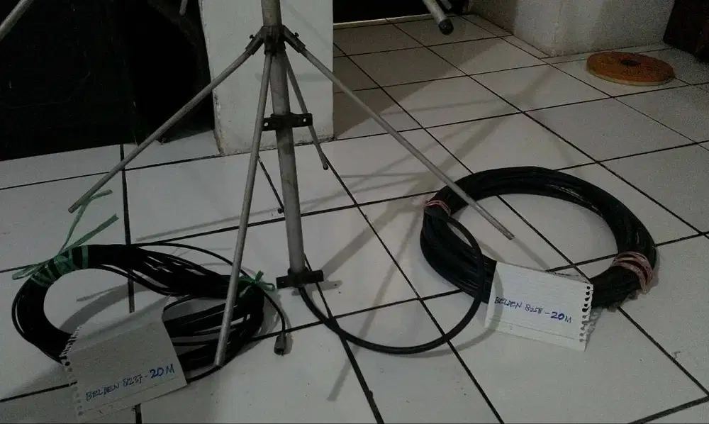 DI JUAL SEPAKET, ANTENE, KABEL BELDEN 8258 BESAR, BELDEN 8237 KECIL