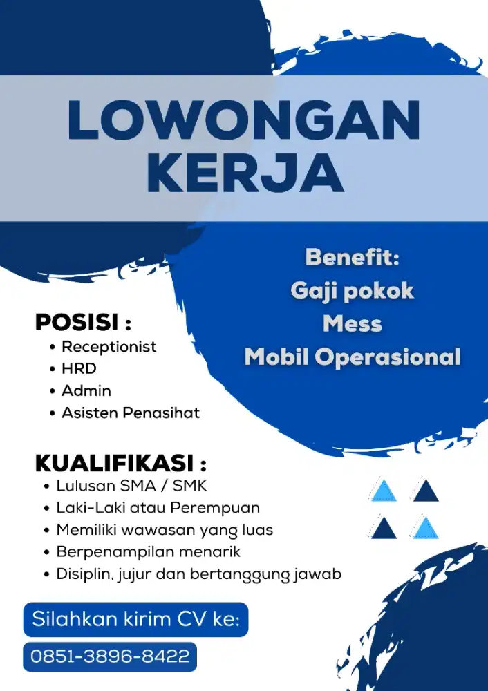 Lowongan kerja, DKI JAKARTA
