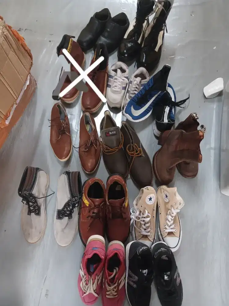 PAKETAN USAHA SEPATU DEWASA DAN ANAK SECOND