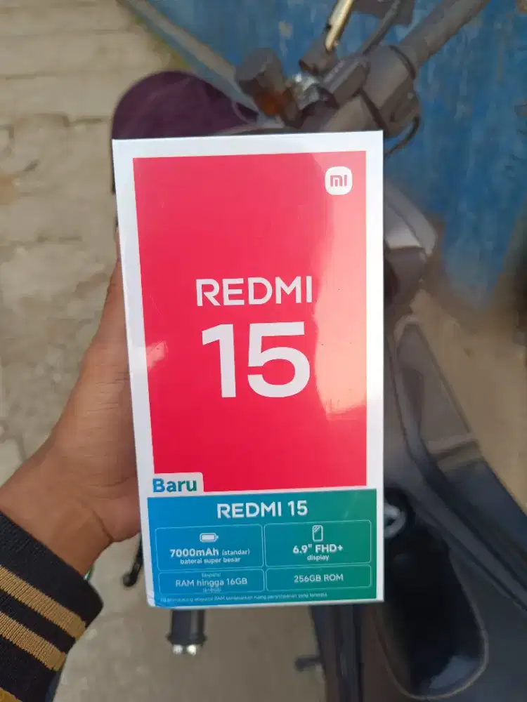 Redmi 15 8/256 NEW SEGEL