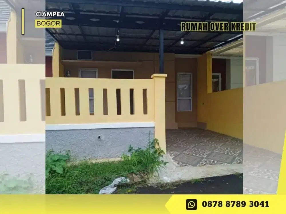 Jual Rumah Take Over 48JT dkt IPB di Ciampea Ilir Bogor barat