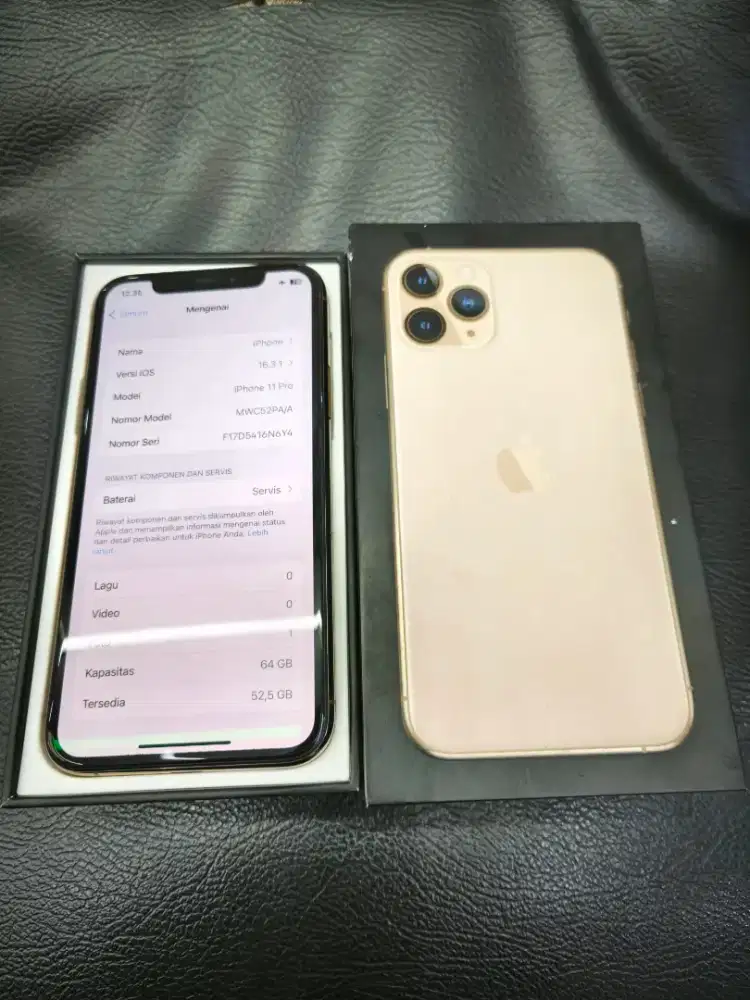 Iphone 11 pro 64GB Gold ex ibox
