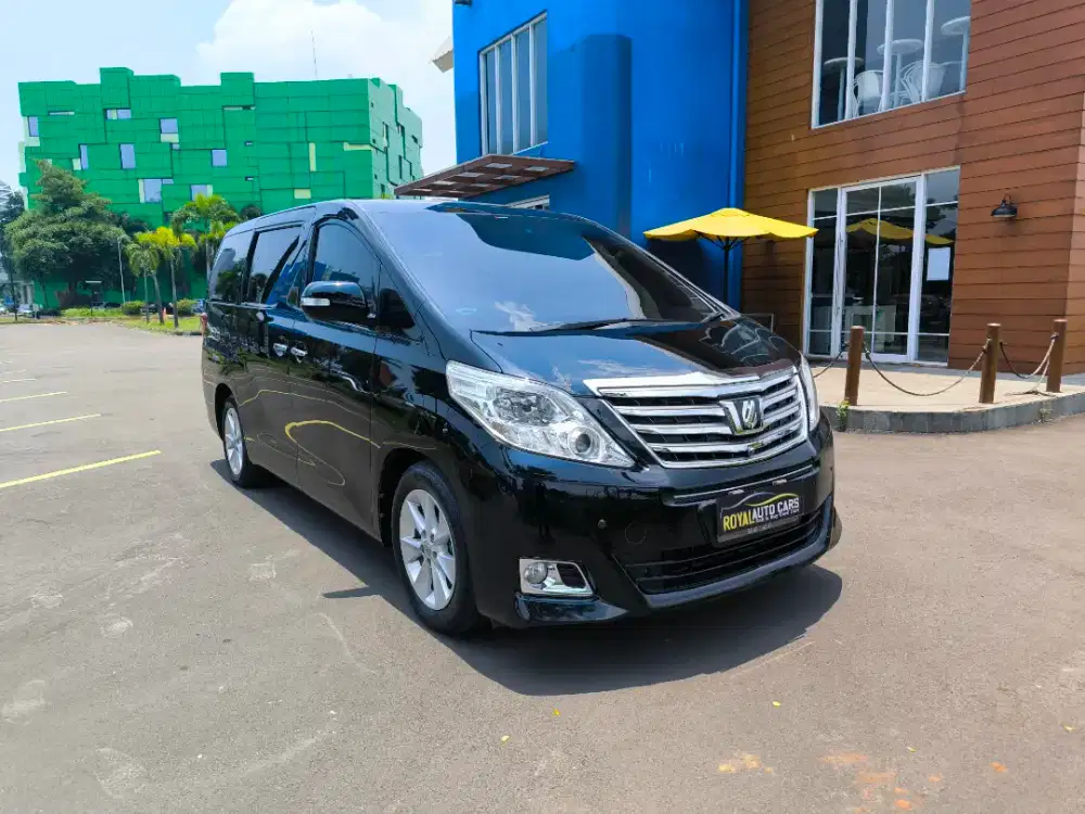 KREDIT DP 1JT!! PAJAK PANJANG Toyota Alphard 2.4 G AT 2012