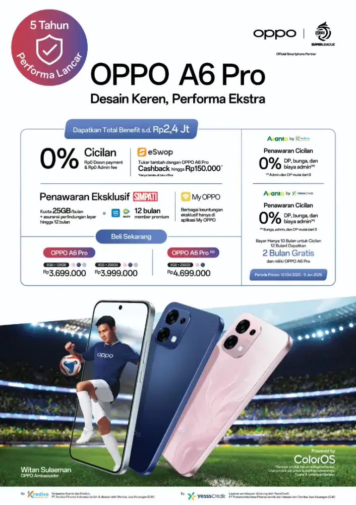 Oppo A6 Pro Promo Jumbo