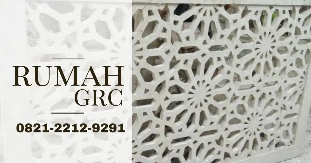 Jual Krawangan GRC untuk rumah dengan Finishing Eksklusif