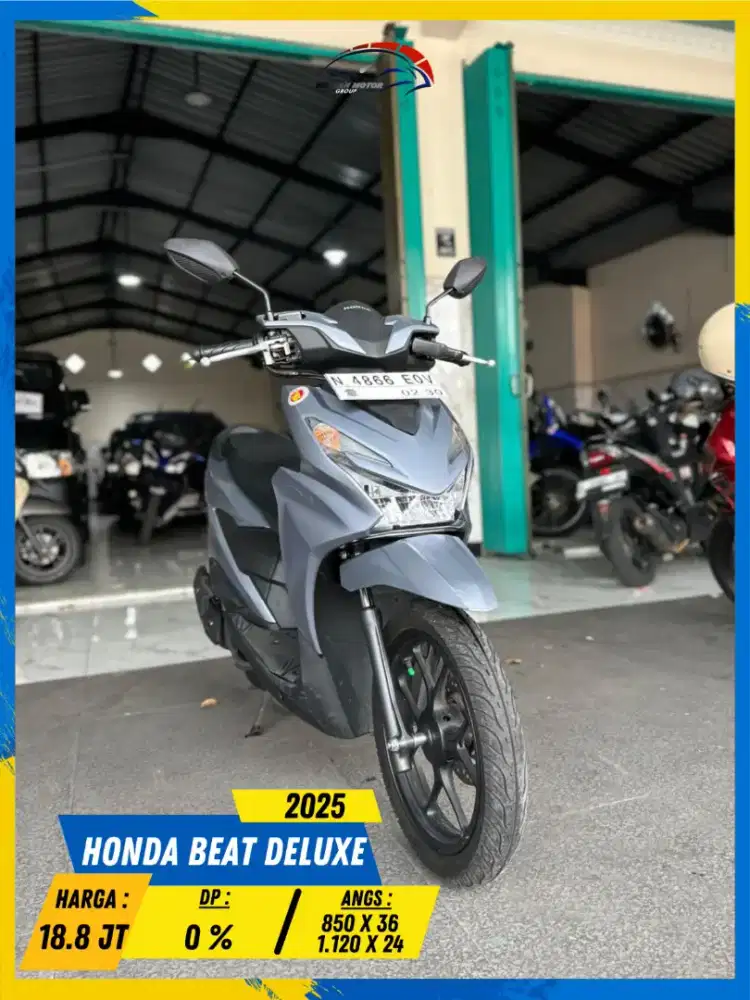 HONDA BEAT DELUXE 2025 BARANG ISTIMEWA BOSKU HIKMAH MOTOR KEPUH MALANG