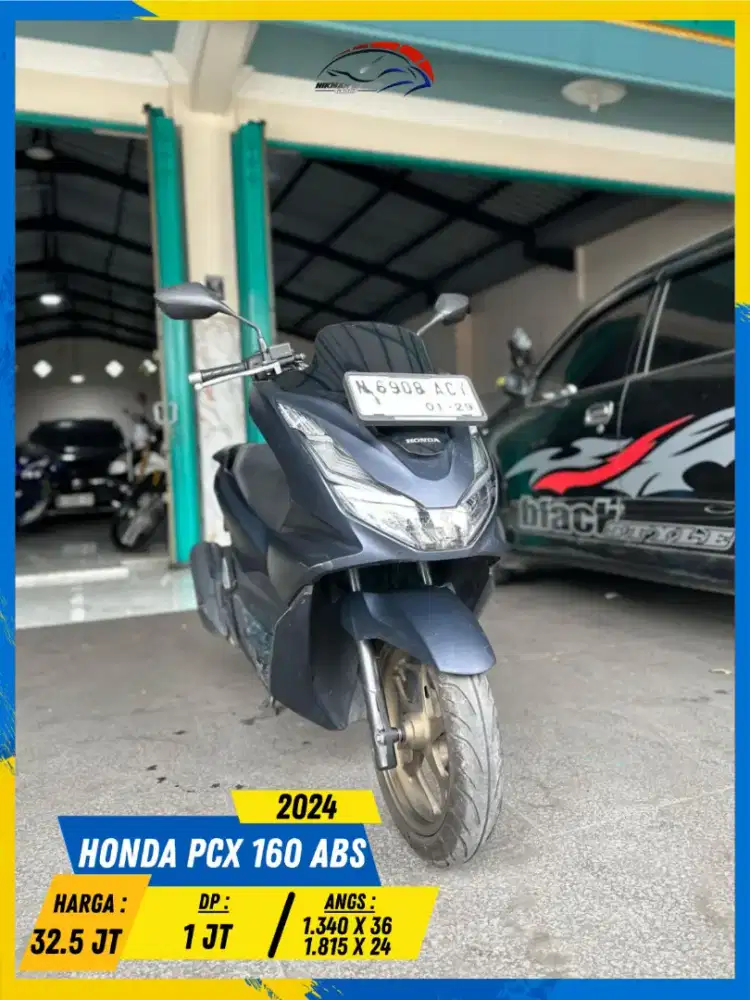 HONDA PCX 160 ABS 2024 BEKAS RASA BARU BOLOH HIKMAH MOTOR KEPUH MALANG
