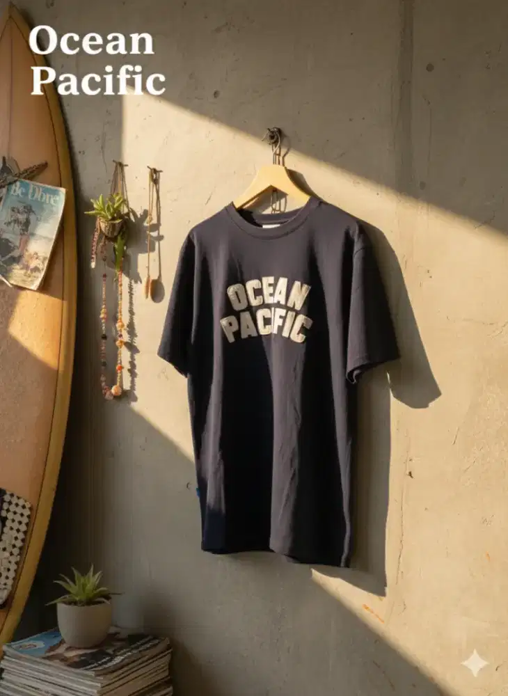 Kaos ocean pacific tebal