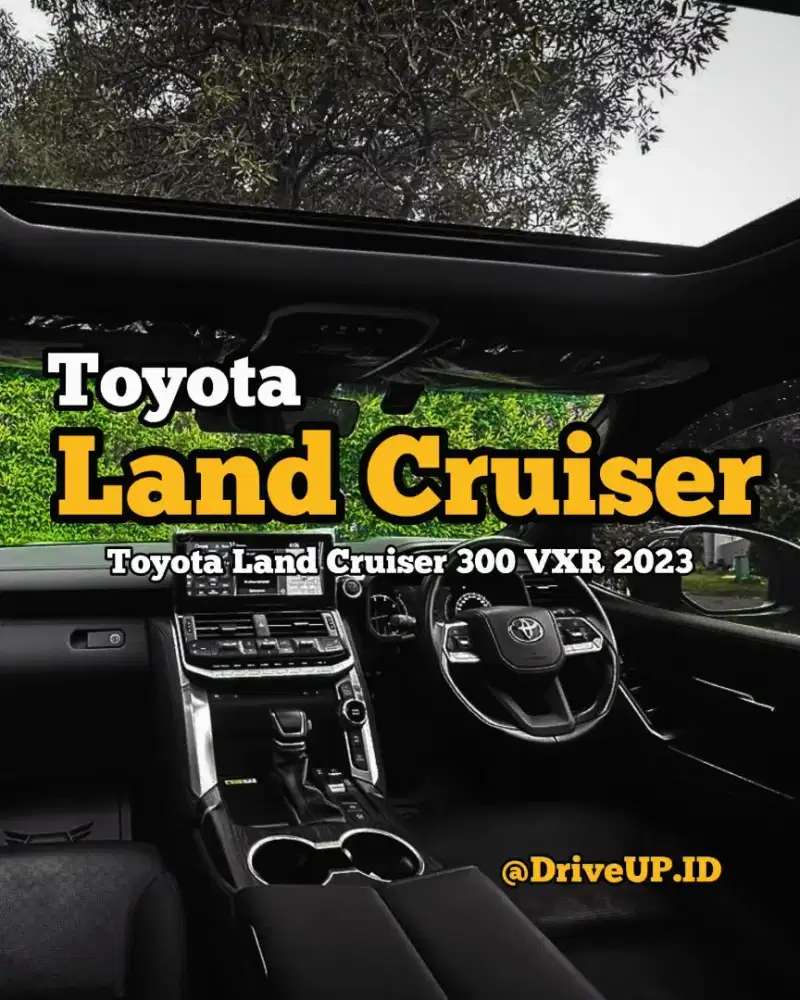 Toyota Land Cruiser 2023 Bensin LandCruiser Landcruises LC VXR VX-R