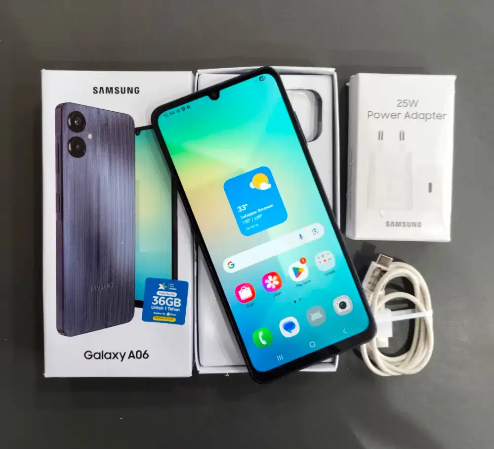 JUAL HP SECOND SAMSUNG A06 4/64 HITAM