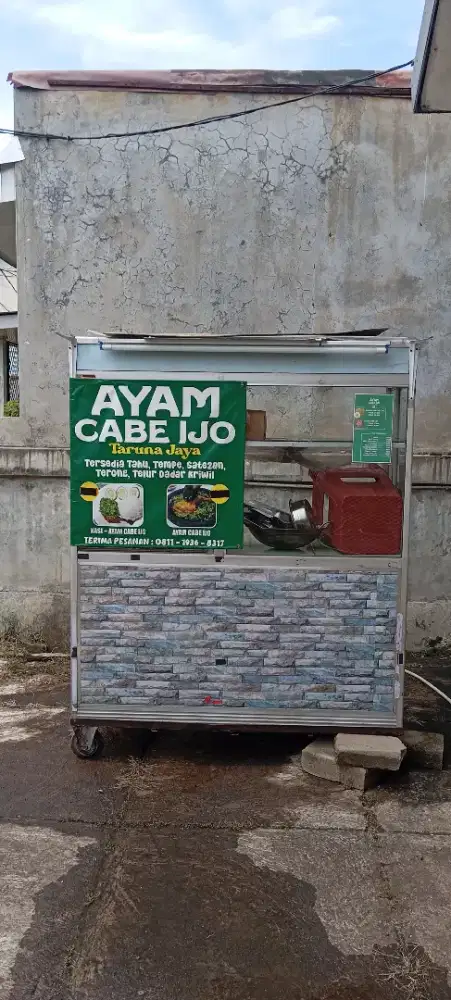 DIJUAL GEROBAK DAGANG