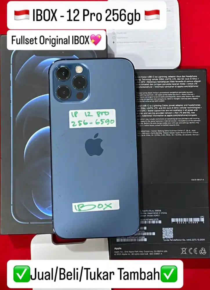 Iphone 12 promax 256GB, bisa cicilan
