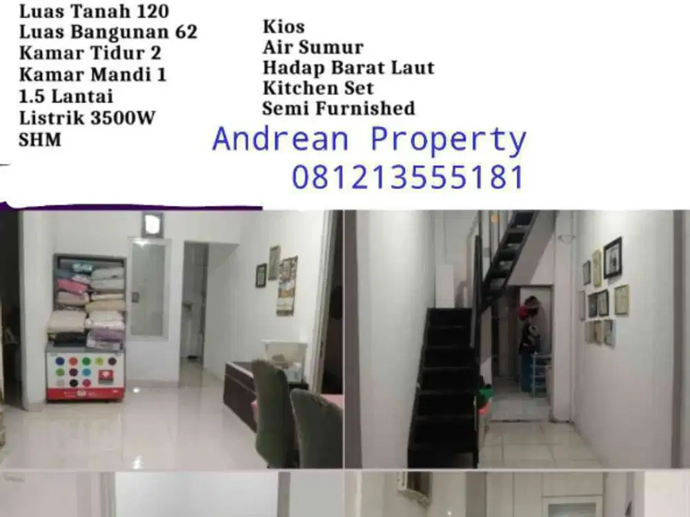 HARVEST CITY BEKASI 120m²