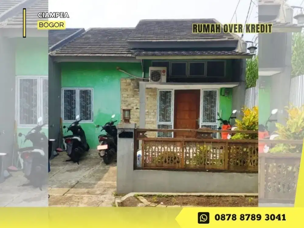 Over Kredit Rumah di Bukit Ciampea Asri 58JT dkt Kampus IPB