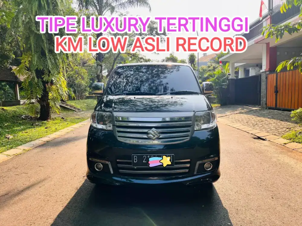 SUZUKI APV SGX LUXURY R15 2015 KM RECORD RESMI