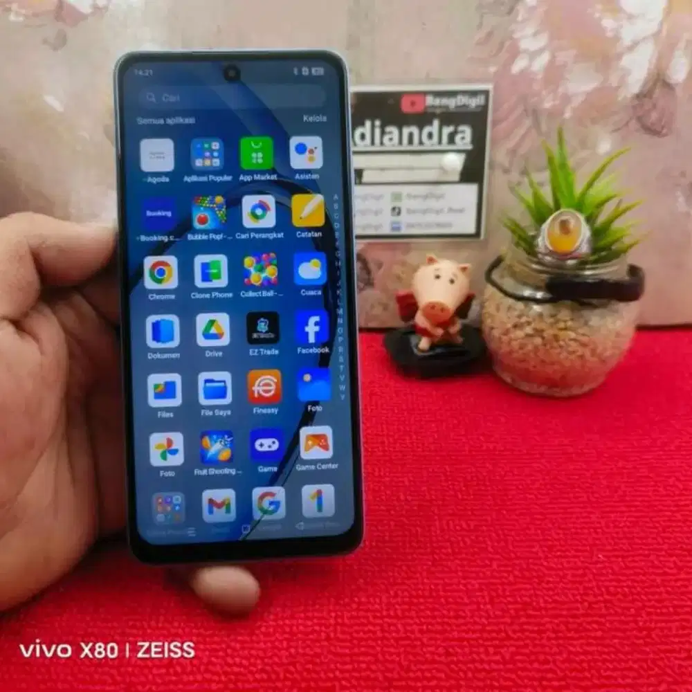 Oppo A60 ram 8/128 GB nominus orian mulus hp charger