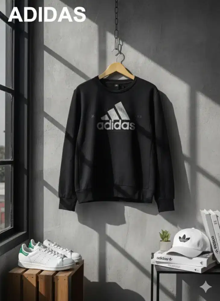Crewneck Adidas big logo