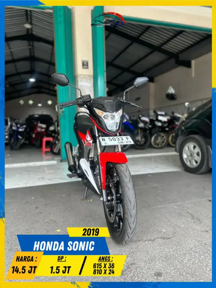 HONDA SONIC 2019 BEKAS BERKUALITAS HIKMAH MOTOR KEPUH MALANG