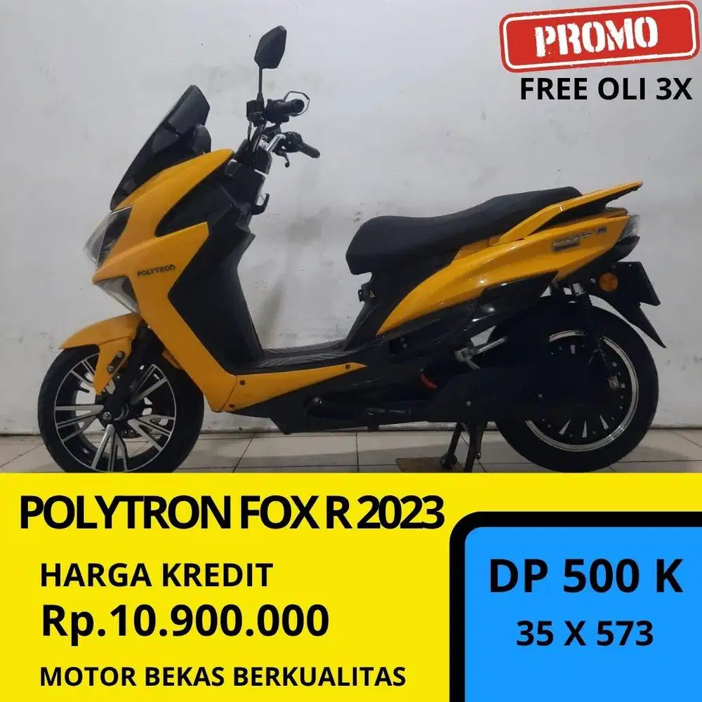 Polytron FOX R 2023 Motor Listrik Tenaga Mumpuni