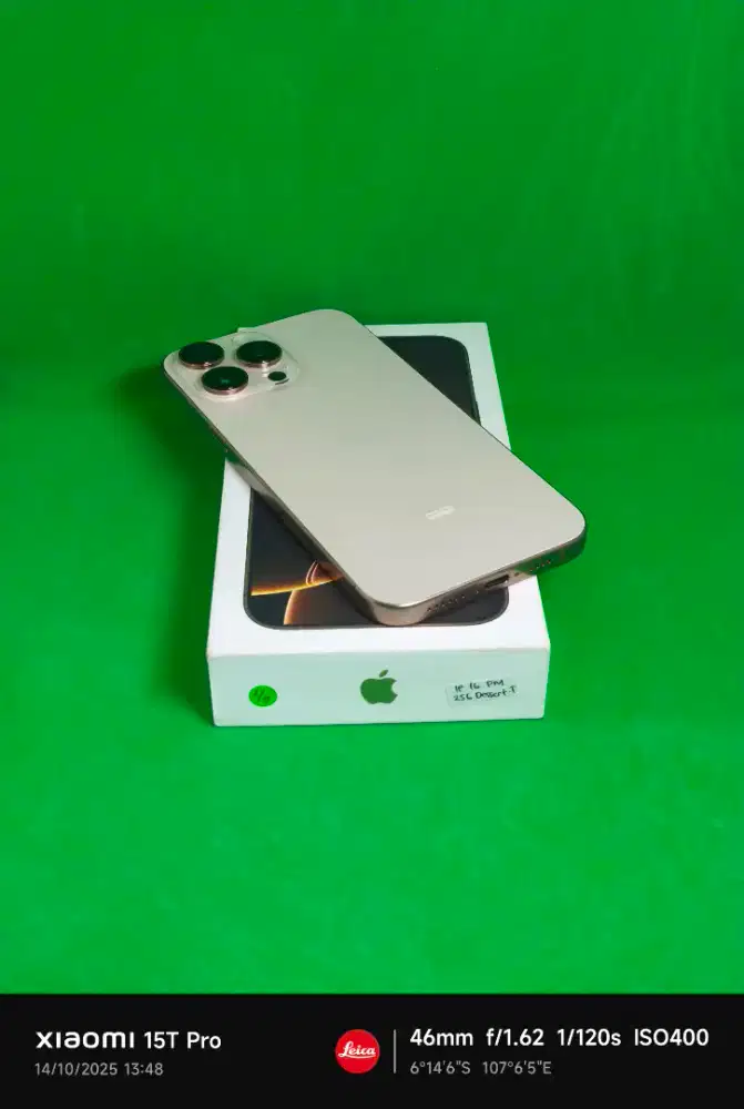 iphone 16 pro max 256gb ibox garansi apple care service 1 tahun