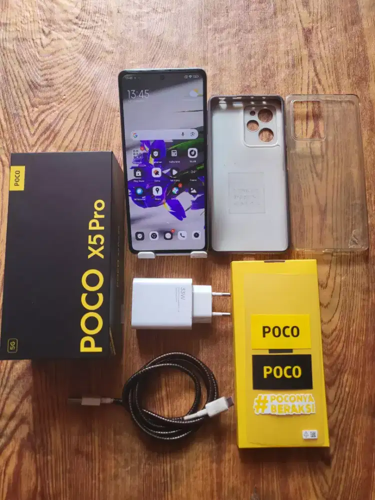 Poco X5 Pro 5G ram6/128gb fullset mulus no minus