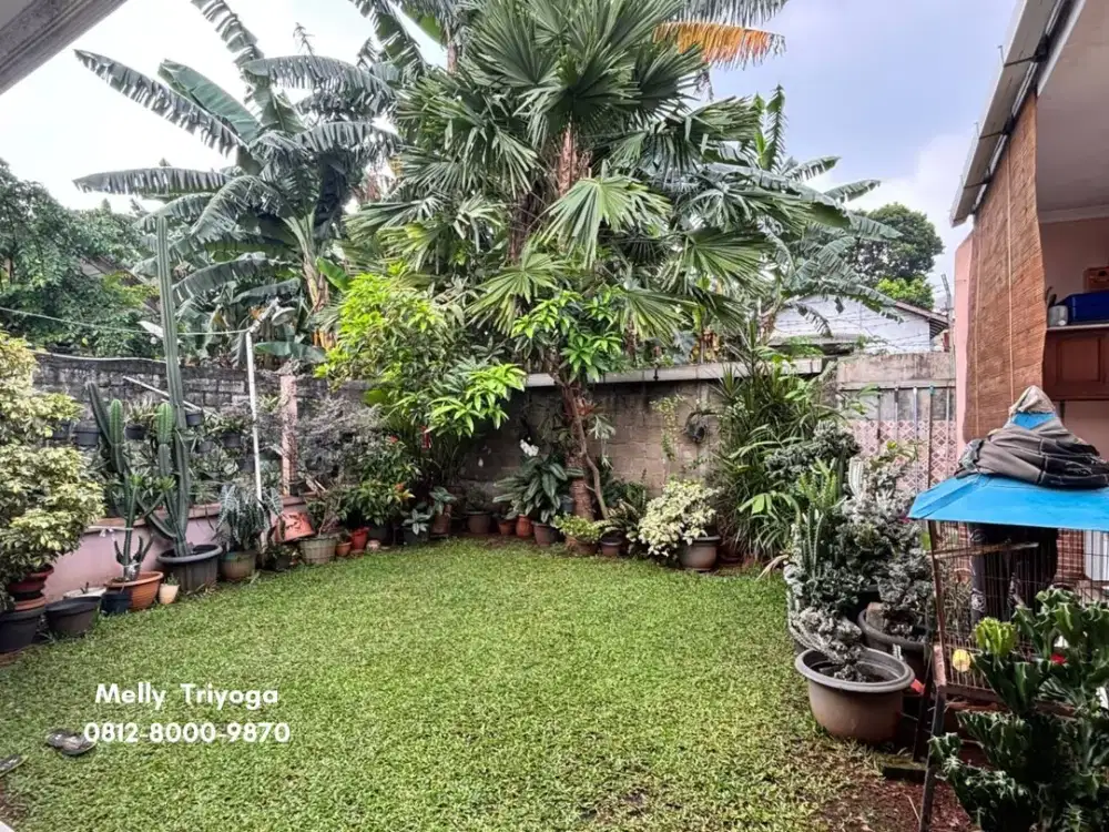Rumah Luas dengan pemandangan asri Caman Utara Jaka Sampurna, Bekasi
