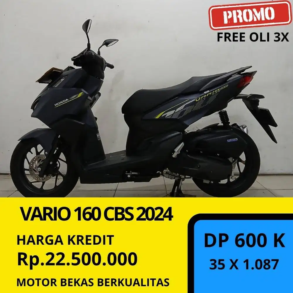 Honda Vario 160 CBS 2024 Ready Cash dan Kredit
